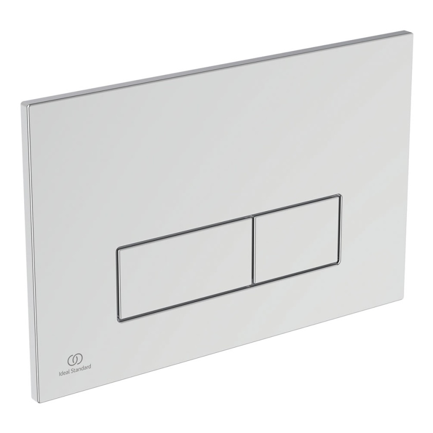 Cutout image of Ideal Standard Oleas Chrome Mechanical Dual Flush Plate